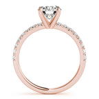 Single Row Diamond Ring