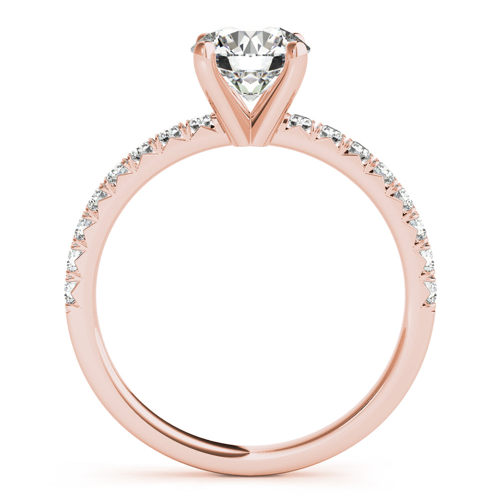 Single Row Diamond Ring
