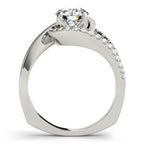 Bypass Diamond Ring