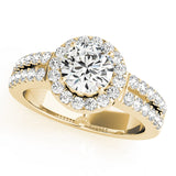 Halo Diamond Ring