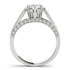 Single Row Diamond Ring