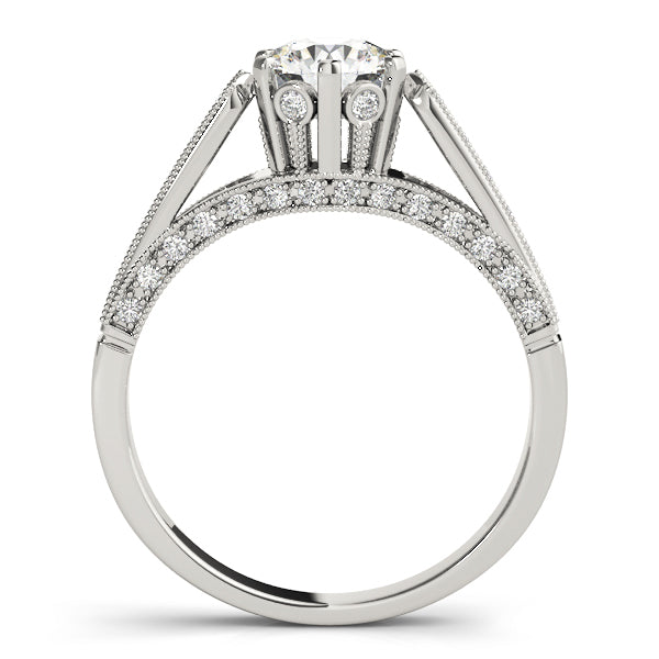 Single Row Diamond Ring