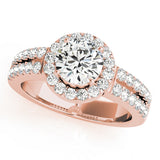 Halo Diamond Ring