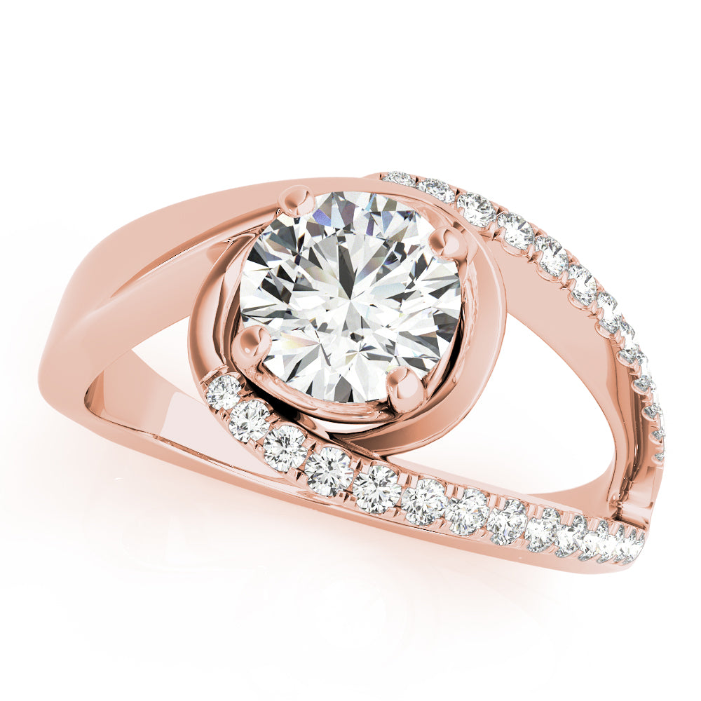 Bypass Diamond Ring