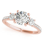 Three Stone Diamond Ring