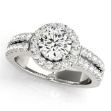 Halo Diamond Ring