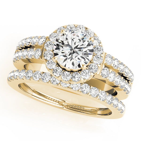 Halo Diamond Ring