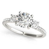 Three Stone Diamond Ring