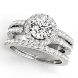 Halo Diamond Ring