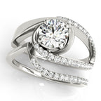 Bypass Diamond Ring