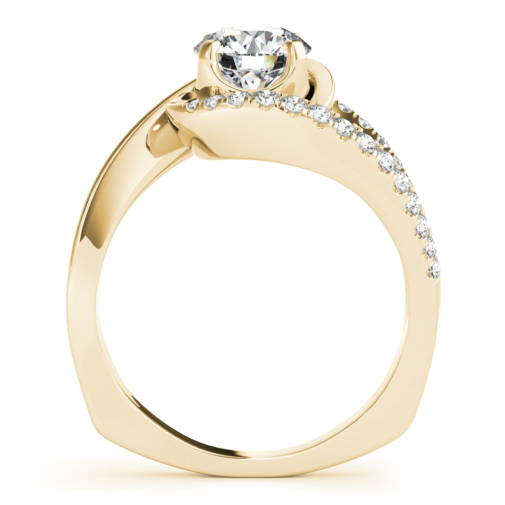 Bypass Diamond Ring