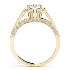 Single Row Diamond Ring