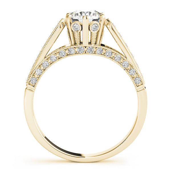 Single Row Diamond Ring
