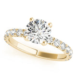 Single Row Diamond Ring