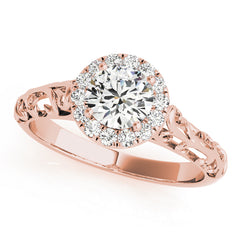 Halo Diamond Ring