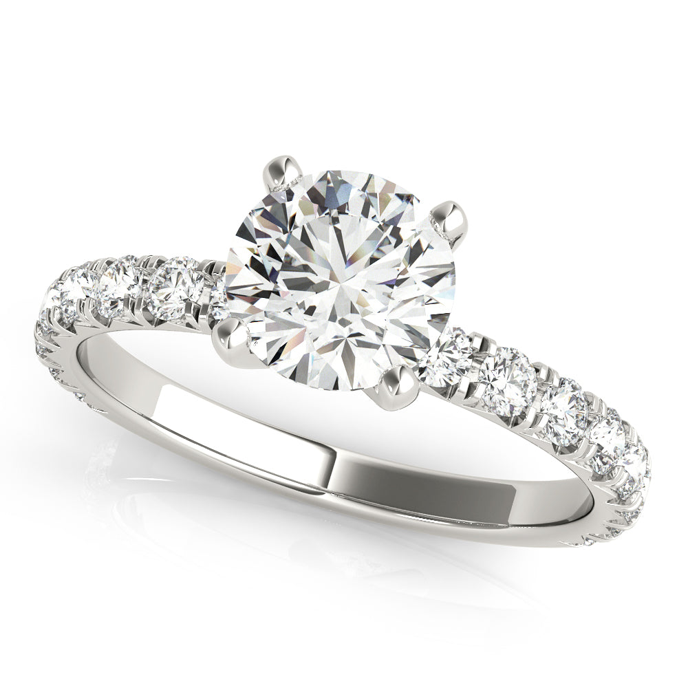 Single Row Diamond Ring Imagen secundaria del producto