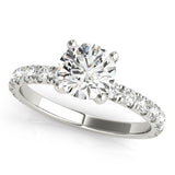 Single Row Diamond Ring