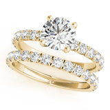 Single Row Diamond Ring