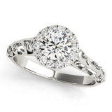 Halo Diamond Ring