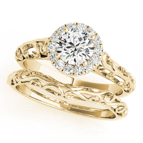 Halo Diamond Ring