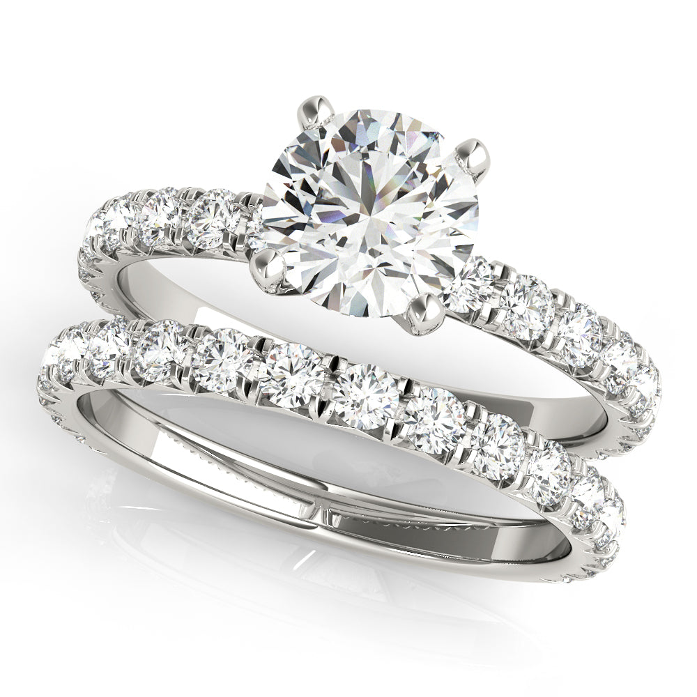 Single Row Diamond Ring
