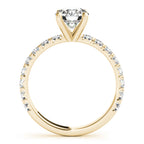 Single Row Diamond Ring
