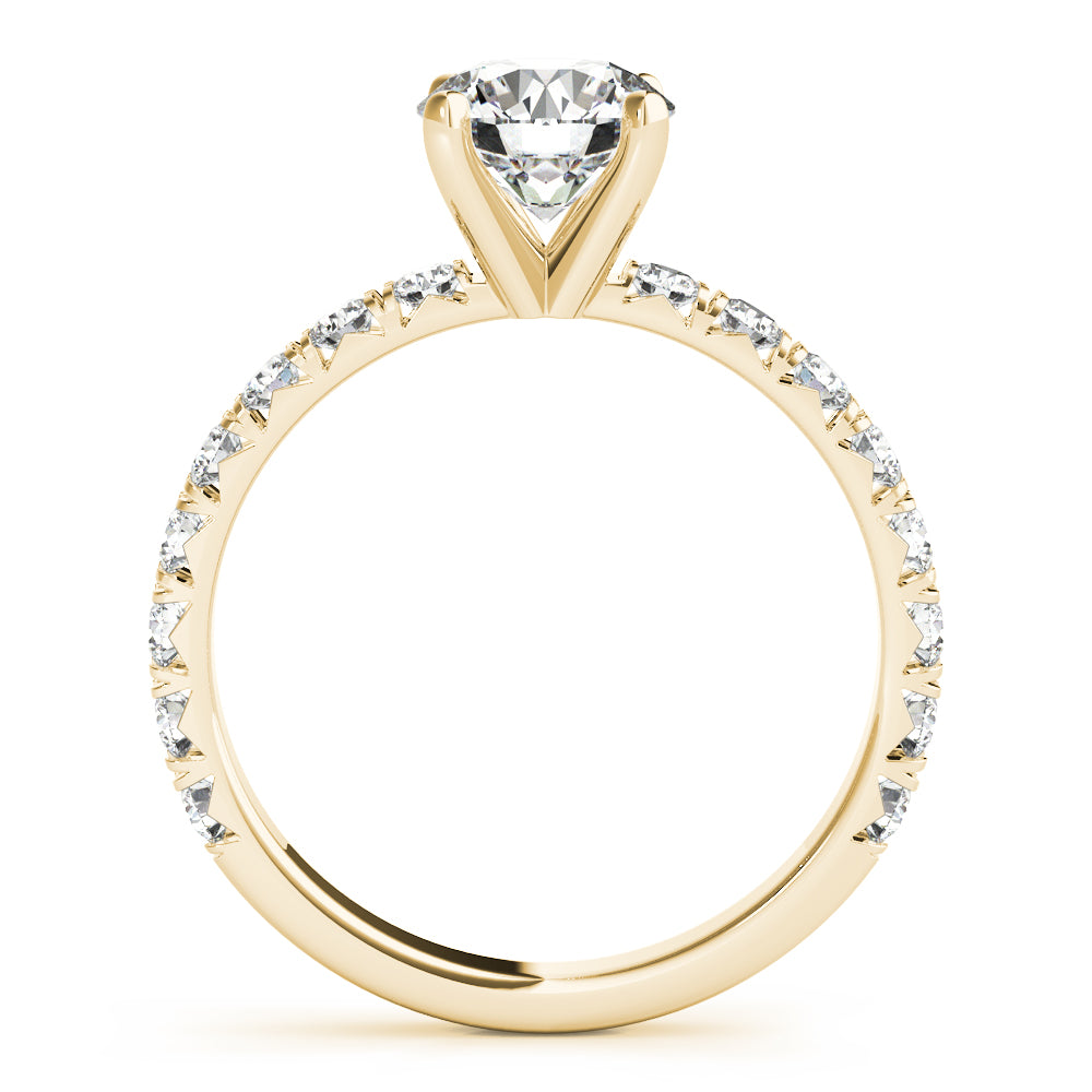 Single Row Diamond Ring