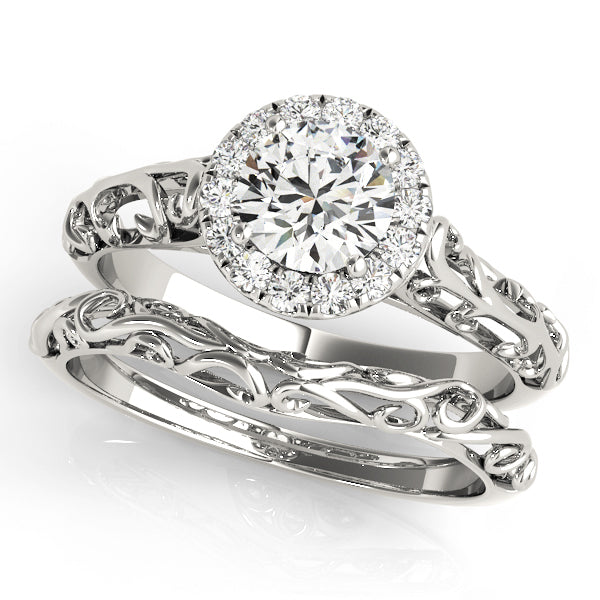 Halo Diamond Ring