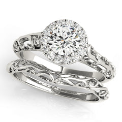 Halo Diamond Ring