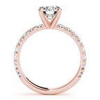 Single Row Diamond Ring