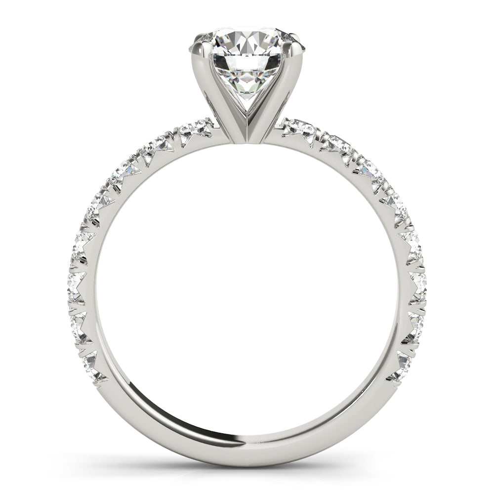 Single Row Diamond Ring