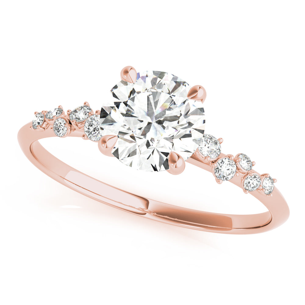 Single Row Diamond Ring Imagen secundaria del producto