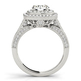 Halo Diamond Ring