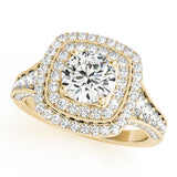 Halo Diamond Ring