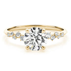 Single Row Diamond Ring