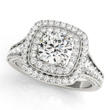 Halo Diamond Ring