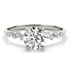 Single Row Diamond Ring