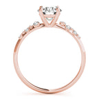 Single Row Diamond Ring