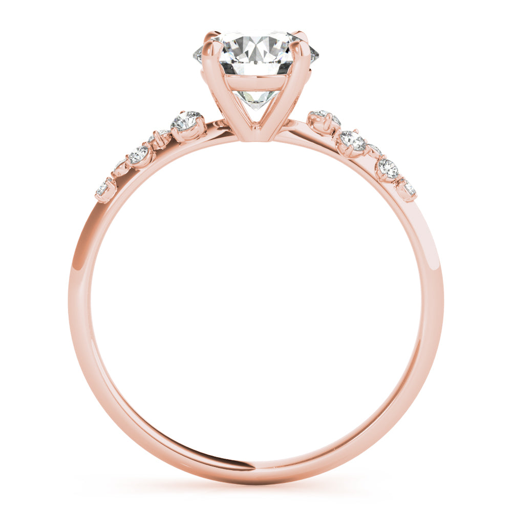 Single Row Diamond Ring