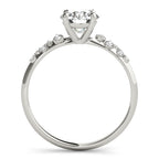 Single Row Diamond Ring
