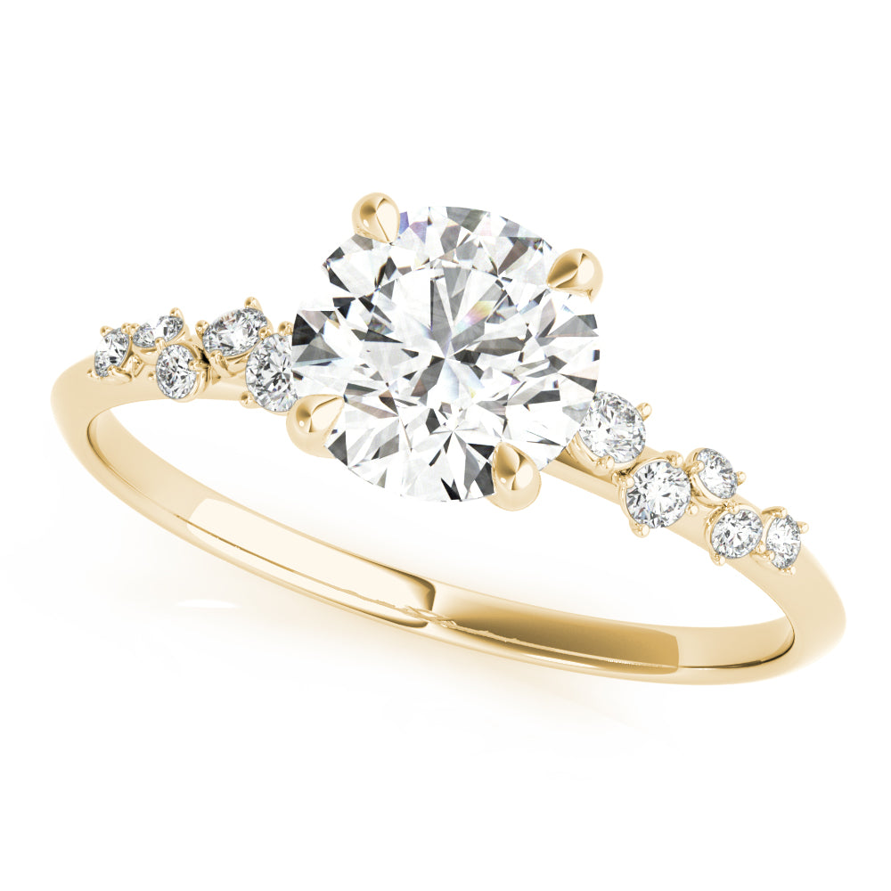 Single Row Diamond Ring Imagen principal del producto