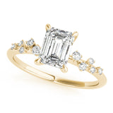 Single Row Diamond Ring