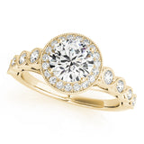 Halo Diamond Ring