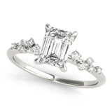 Single Row Diamond Ring