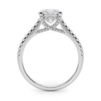 Single Row Diamond Ring