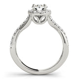 Halo Diamond Ring