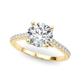 Single Row Diamond Ring