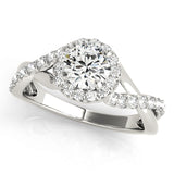 Halo Diamond Ring