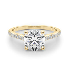 Single Row Diamond Ring