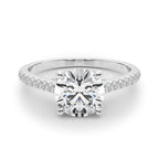 Single Row Diamond Ring